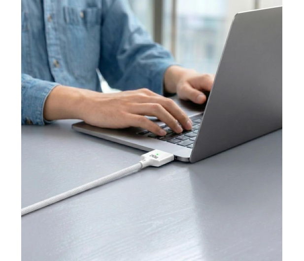 Tech-Protect ULTRABOOST MACBOOK CABLE USB-C TO MAGSAFE 3 140W 2M WHITE - 1600750 - zdjęcie 4
